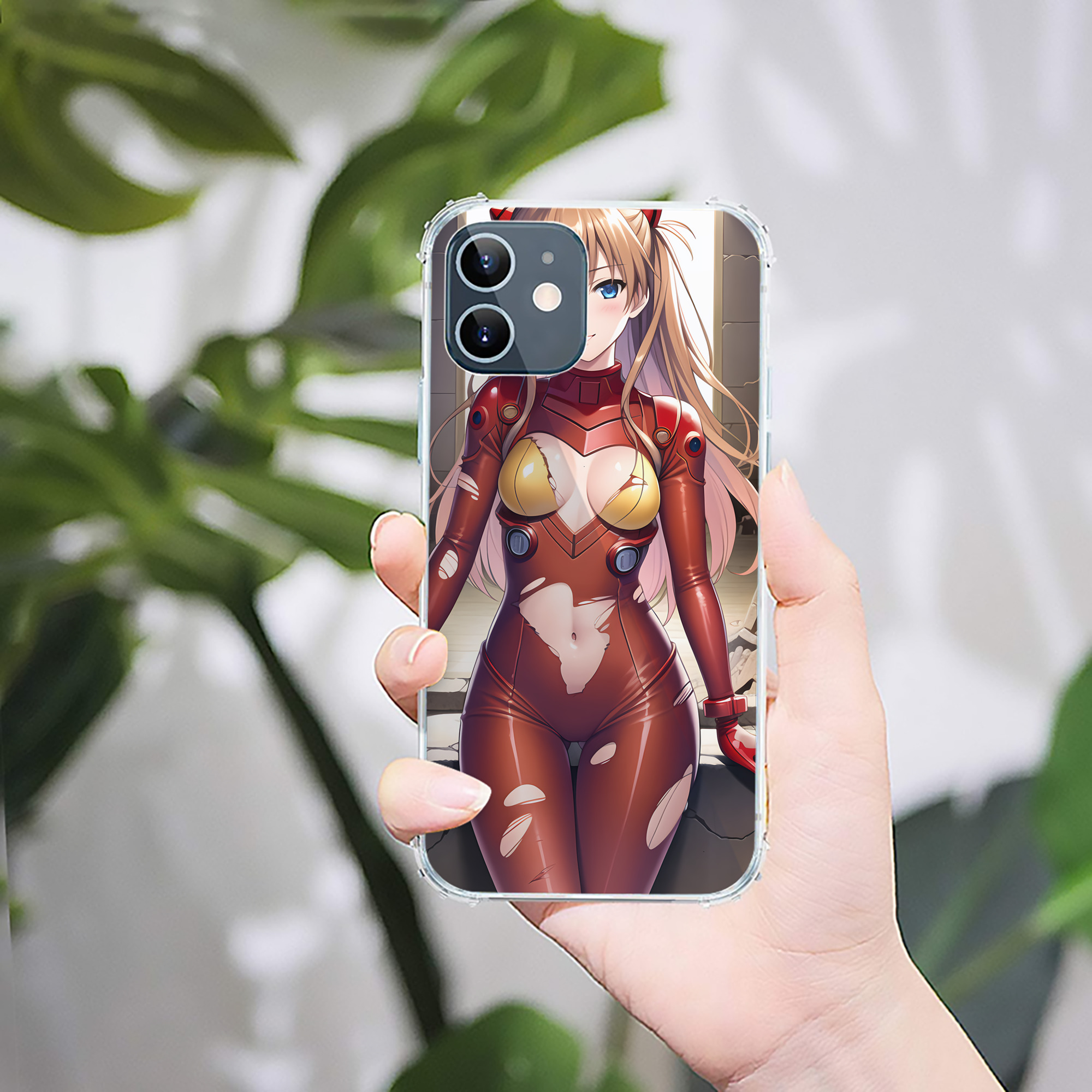 （画像用） EVA 新世紀エヴァンゲリオン 【iPhone 12シリーズ対応】透明スマホケース（クリアソフトケース）